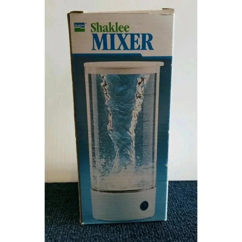Vintage Shaklee Mixer Blender Handheld 50257 16 oz Mixing Cup New Sealed in Box
